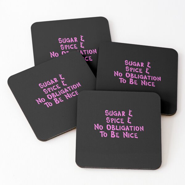 Item preview, sugar & spice and no obligation to be nice designed and sold by BritySpear.
