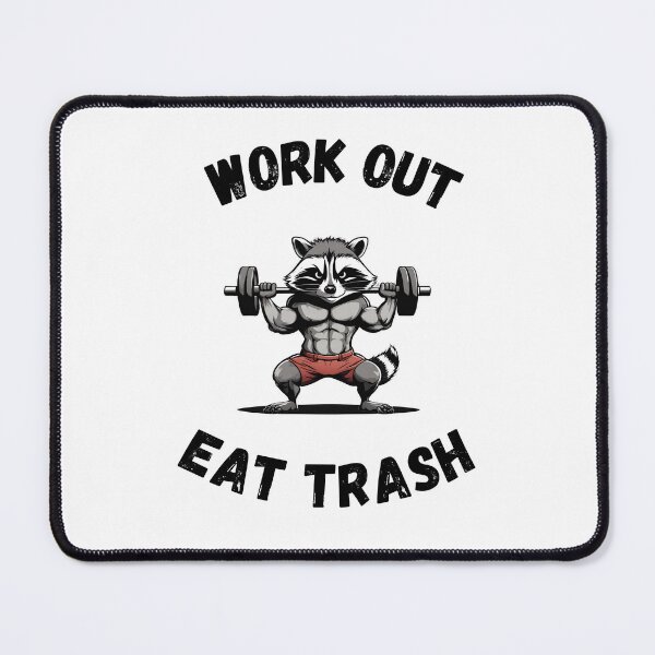 Item preview, Gym Racoon designed and sold by Amzg-Designs.