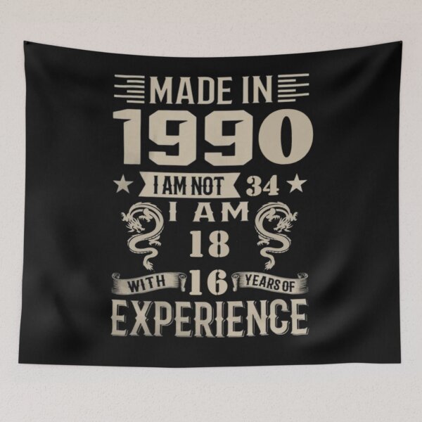 Item preview, Made In 1990 designed and sold by Markoni's Bazaar.