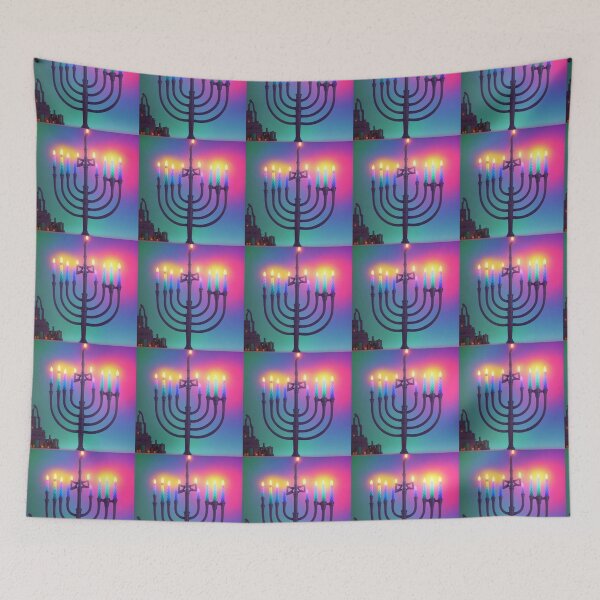 Aperçu de l'œuvre Hanoukka Menorah créée et vendue par Brestylefire.