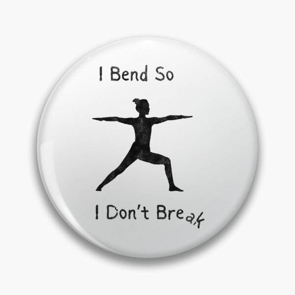 Item preview, Funny Yoga 'I Bend So I Don't Break' designed and sold by Guitargeorge197.