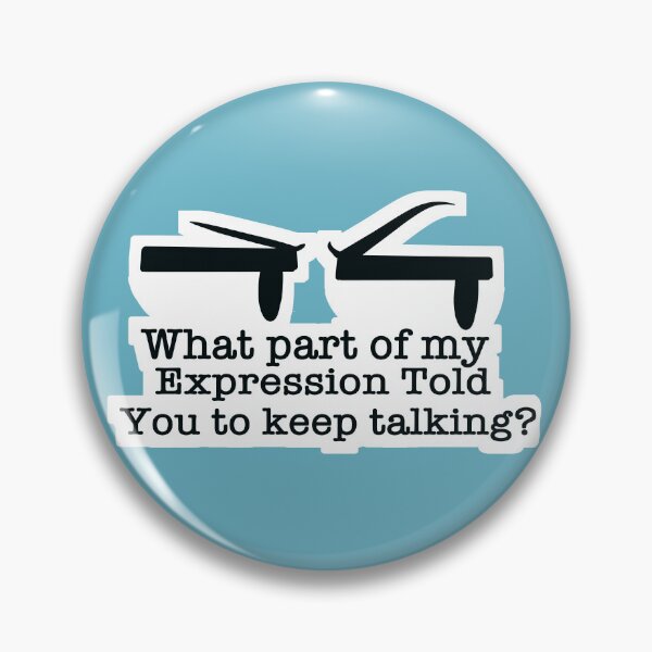 Item preview, Funny Sarcastic Expression Design  designed and sold by AionK.