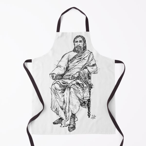 Item preview, SRI AUROBINDO ink portrait.1 designed and sold by lautir.