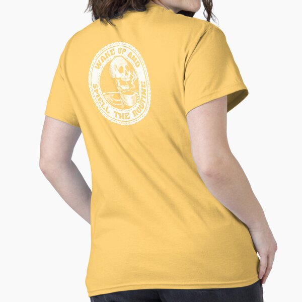 Item preview, Wake Up And Smell The Routine Funny Skeleton by Tobe Fonseca designed and sold by Tobe Fonseca®.