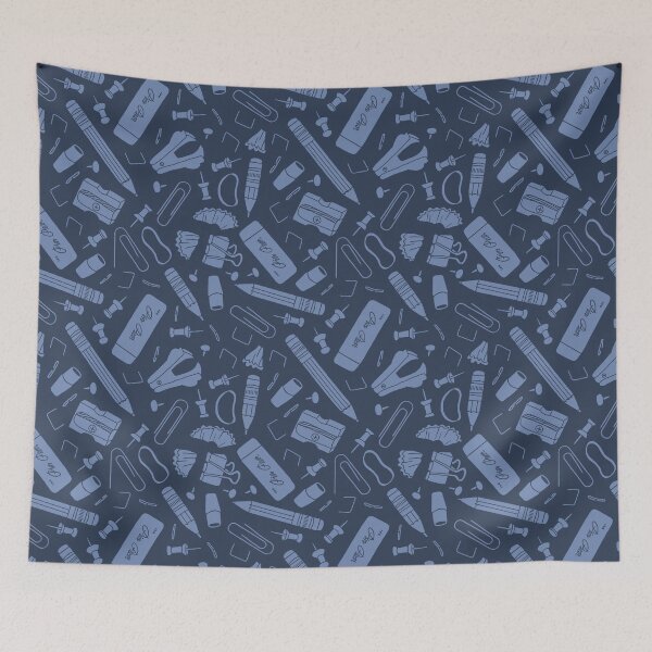 Item preview, Schooltime Blue designed and sold by katdogdesign.