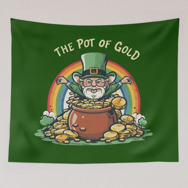 Item preview, Leprechaun's Treasure - Pot of Gold designed and sold by Sensepiphoria.