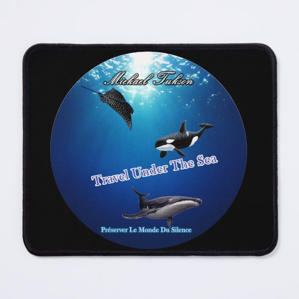 Item preview, Travel Under the Sea Round Format designed and sold by MickaelTukson.