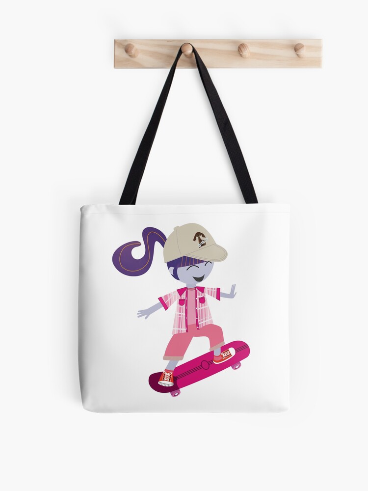 Thumbnail 1 of 2, Tote Bag, Skater Girl designed and sold by CarlaBaremb.