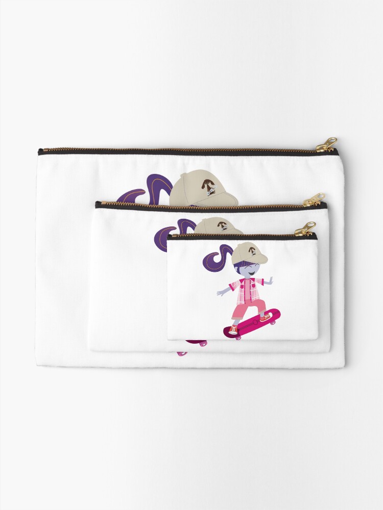 Thumbnail 2 of 4, Zipper Pouch, Skater Girl designed and sold by CarlaBaremb.