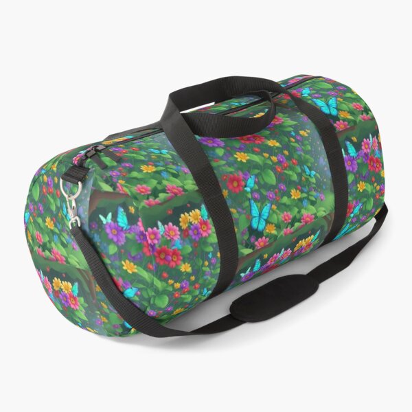 Item preview, Butterflies on Colorful Flowerbed designed and sold by Brestylefire.
