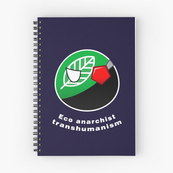 Item preview, Eco Anarchist Transhumanism designed and sold by NaNaSpaceStore.