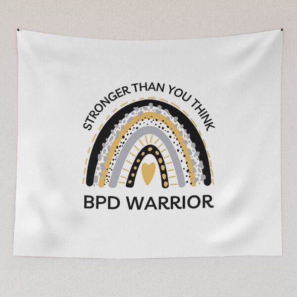 Item preview, BPD Warrior Stronger than You Think designed and sold by ChristmasSloth.