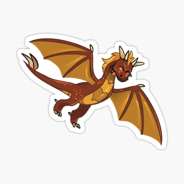 Tiny wyvern <3 Sticker