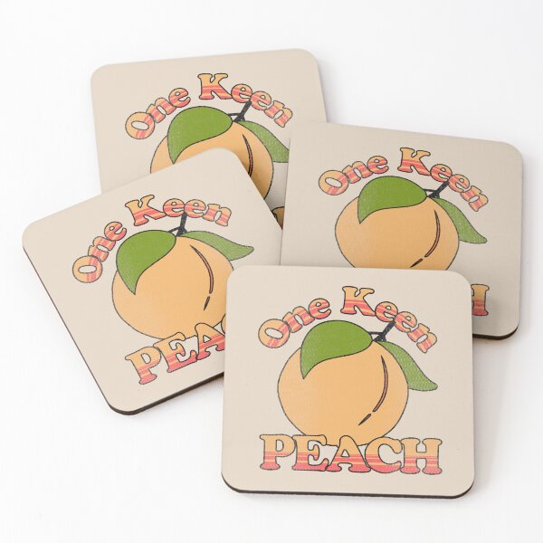 Item preview, One Keen Peach Sweet Summery Fruit Design designed and sold by CRHPOD20.