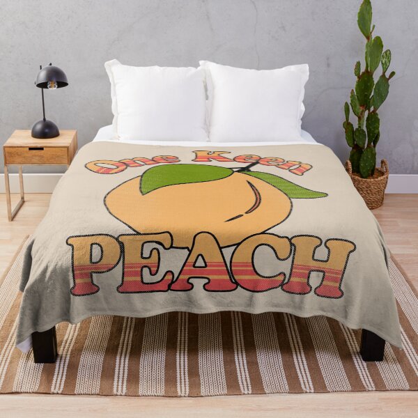 Item preview, One Keen Peach Sweet Summery Fruit Design designed and sold by CRHPOD20.