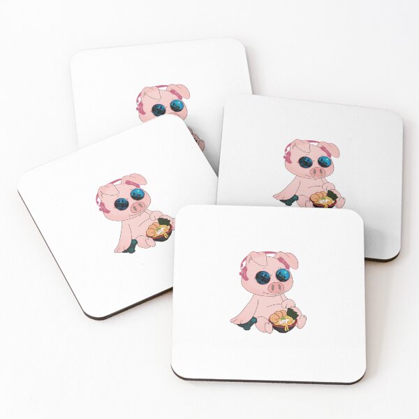 Item preview,  Gamer Pig Ramen-Funny Animal Shirt designed and sold by Chonguissa Fashion.