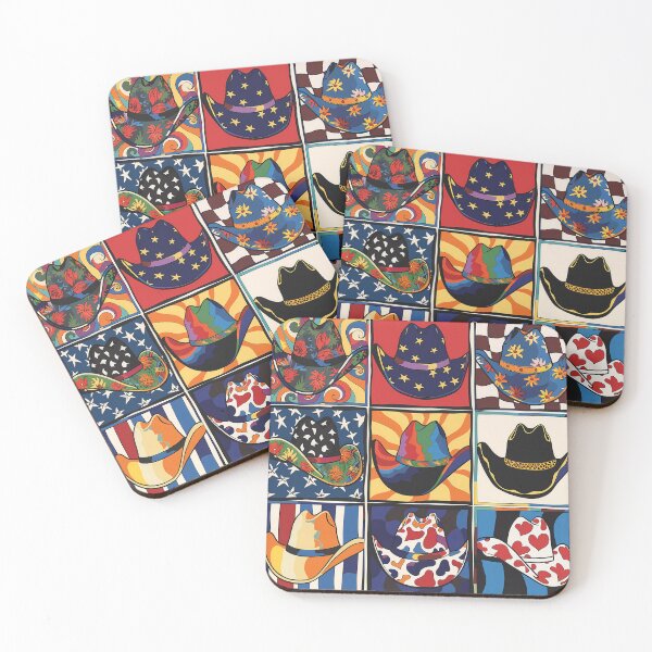 Item preview, Colorful Cowboy Hats Collection - Rodeo Western Wear designed and sold by David Balzen.