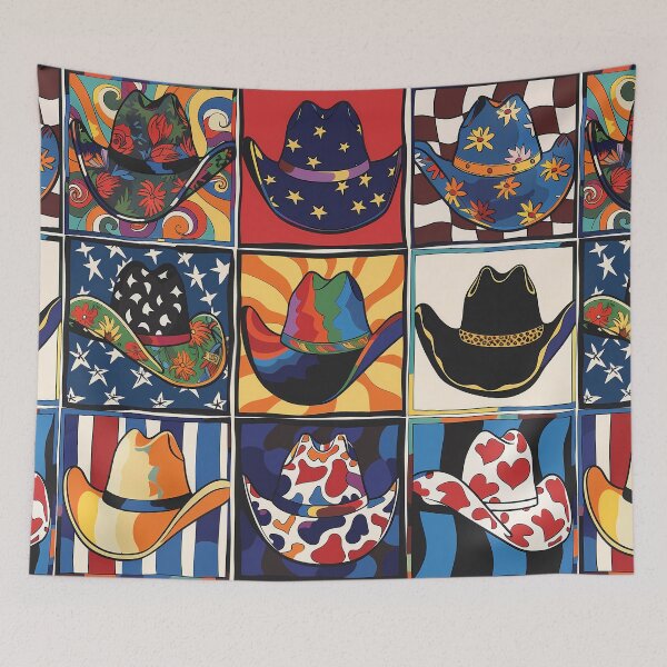 Item preview, Colorful Cowboy Hats Collection - Rodeo Western Wear designed and sold by David Balzen.