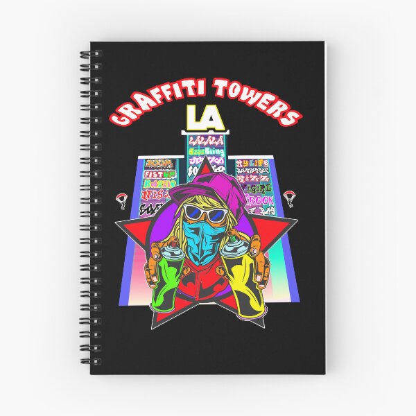 Item preview, Graffiti Towers LA designed and sold by ArtbyLeclerc.