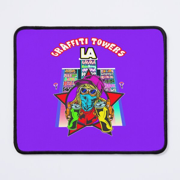 Item preview, Graffiti Towers LA designed and sold by ArtbyLeclerc.