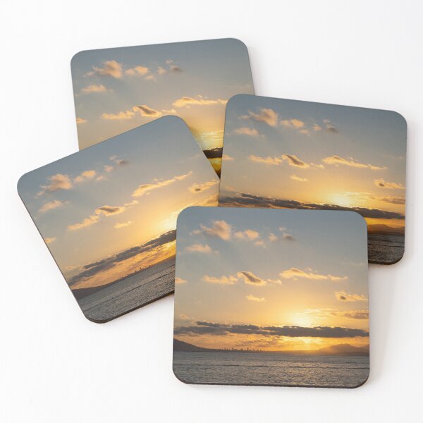 Item preview, Golden sunset over the Mediterranean Sea. Sunlight and clouds designed and sold by Adriana Mueller.