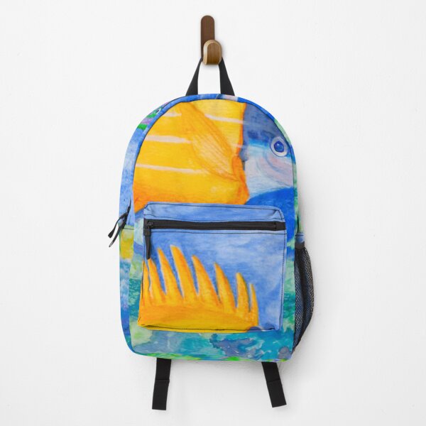 Item preview, tropical fish. yellow and parrott fish. peixe papagaio designed and sold by Tereza Pilar Art.