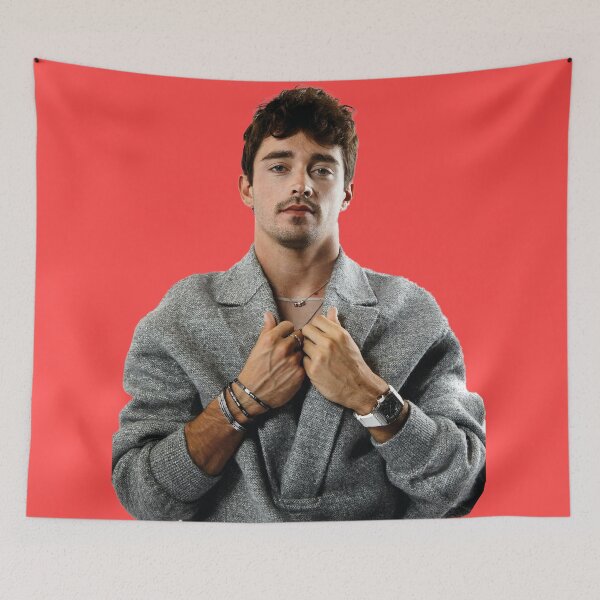Item preview, Charles Leclerc F1 Driver Gray Sweater Scuderia F1 designed and sold by FormulaGTee1.