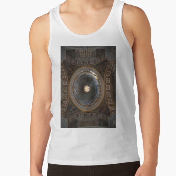Dome,Nature, temper,   disposition, tone, structure, framework, composition, frame Tank Top
