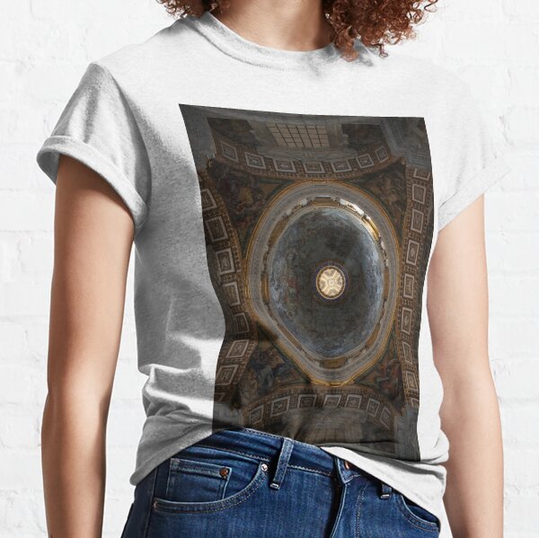 Dome,Nature, temper,   disposition, tone, structure, framework, composition, frame Classic T-Shirt