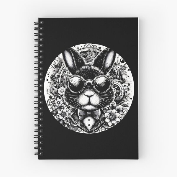Item preview, rabbit wearing sunglasses and a bow tie designed and sold by Mechanical-Artt.