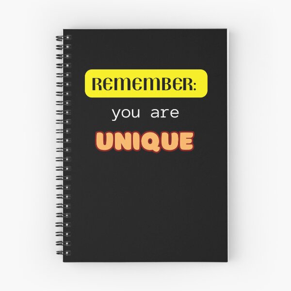 Item preview, Remember you are unique  designed and sold by Lynette-art.