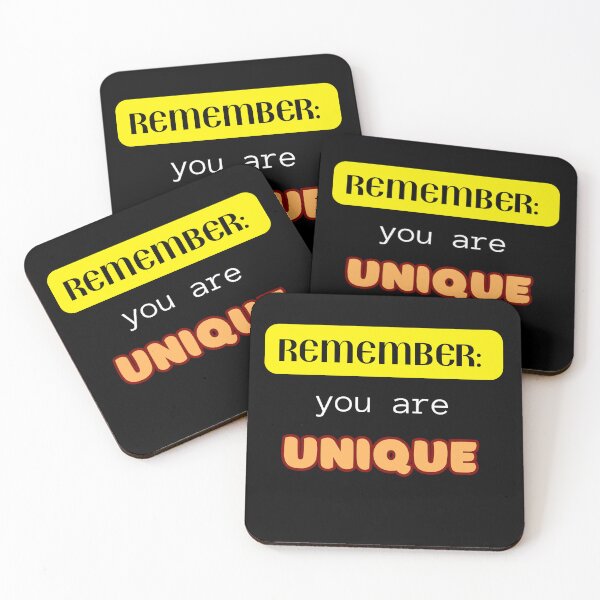 Item preview, Remember you are unique  designed and sold by Lynette-art.