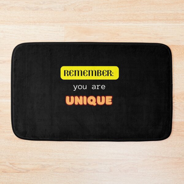 Item preview, Remember you are unique  designed and sold by Lynette-art.