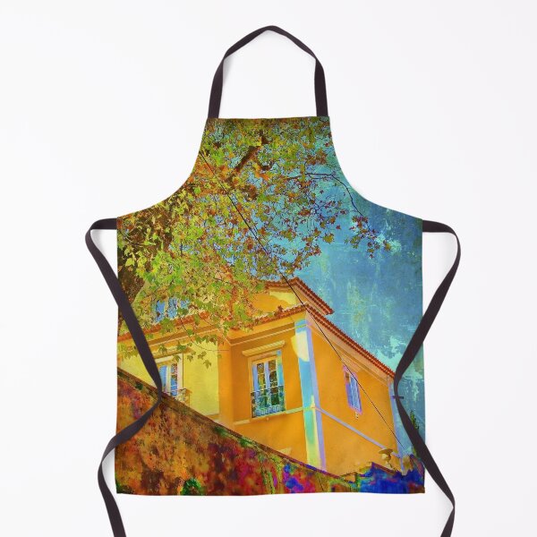 Item preview, Sintra yellow house designed and sold by Tereza Pilar Art.