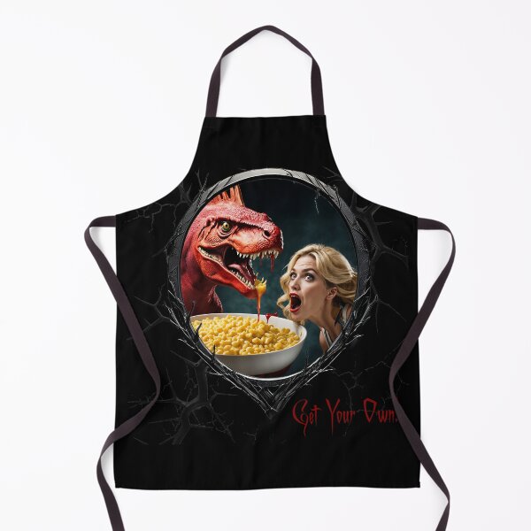 Item preview, Macaroni & Cheese & a greedy dinosaur designed and sold by FatCatStudios.