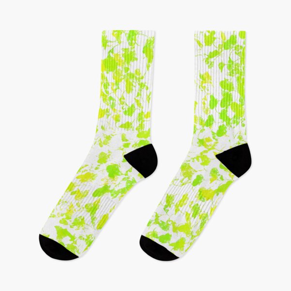 Item preview, Spring awakening: Fresh leaf pattern on pristine white designed and sold by wunderfamily.