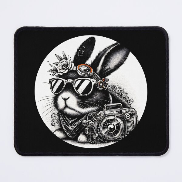 Item preview, rabbit with a camera designed and sold by Mechanical-Artt.