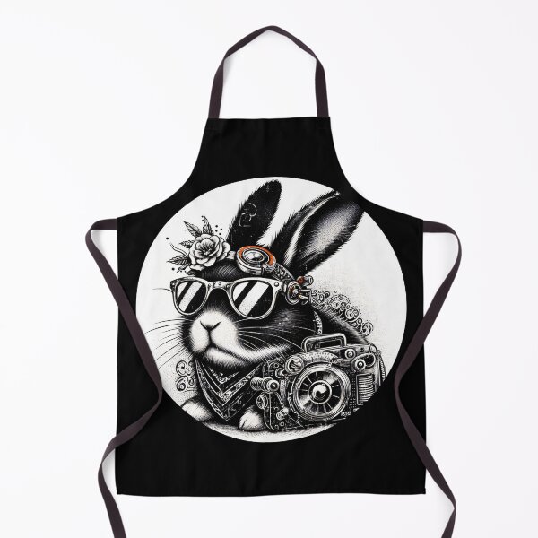 Aperçu de l'œuvre lapin avec une caméra créée et vendue par Mechanical-Artt.