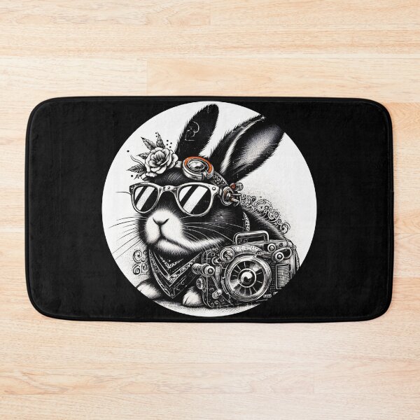 Item preview, rabbit with a camera designed and sold by Mechanical-Artt.