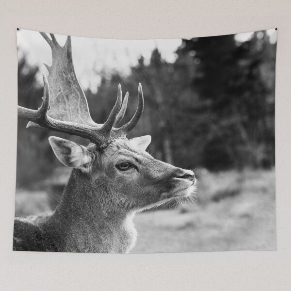 Item preview, Stag in the Mountain Forest #2 #wall #art  designed and sold by Anita's & Bella's Art.