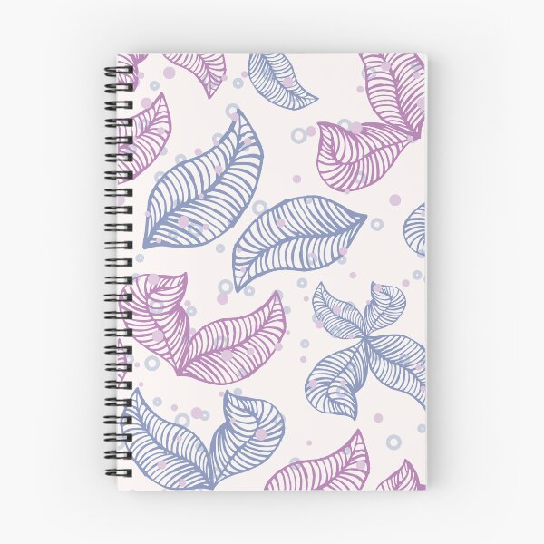 Item preview, Purple And Blue Leaf Pattern designed and sold by MindWell.