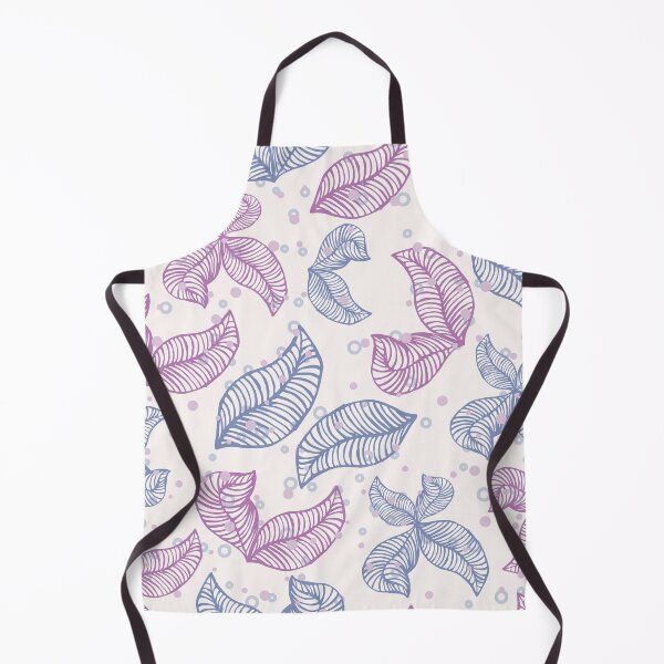 Item preview, Purple And Blue Leaf Pattern designed and sold by MindWell.
