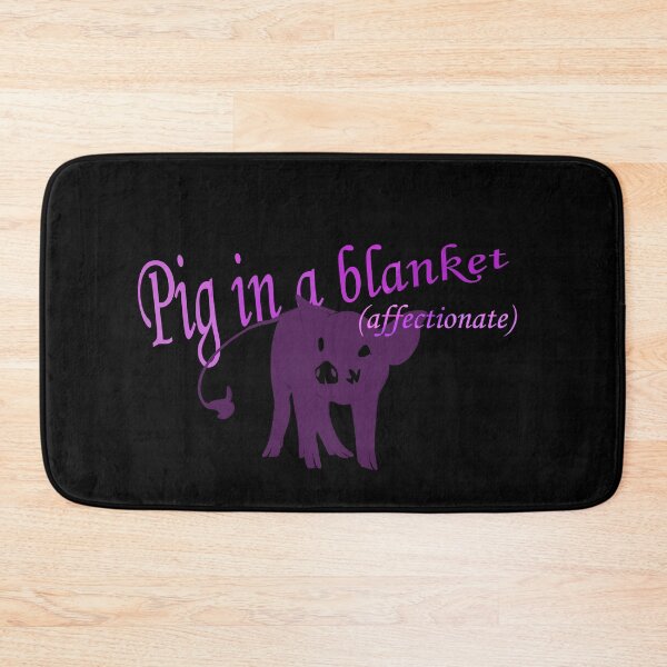 Item preview, Pig In a Blanket (affectionate) designed and sold by SillyThings3000.