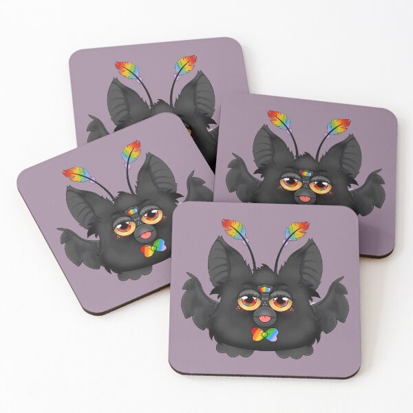Item preview, Gay Mothman Furby designed and sold by BlueLocketeer.