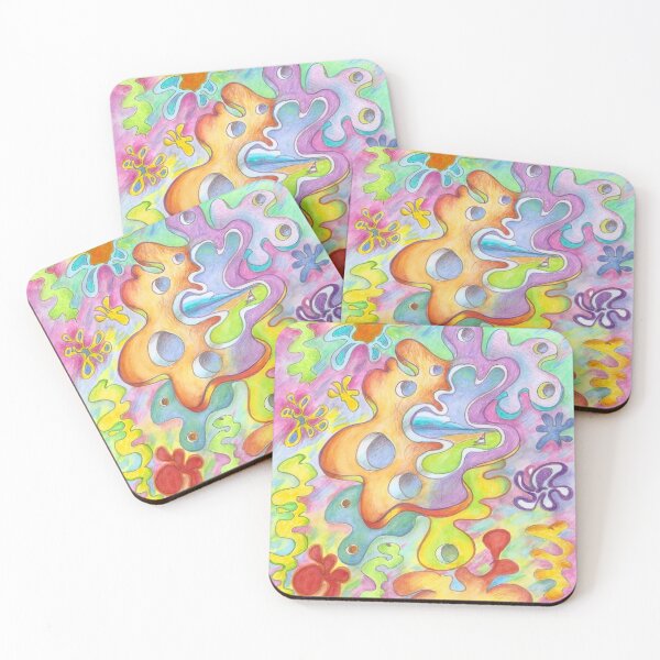 Item preview, flower power abstract designed and sold by Tereza Pilar  Art.
