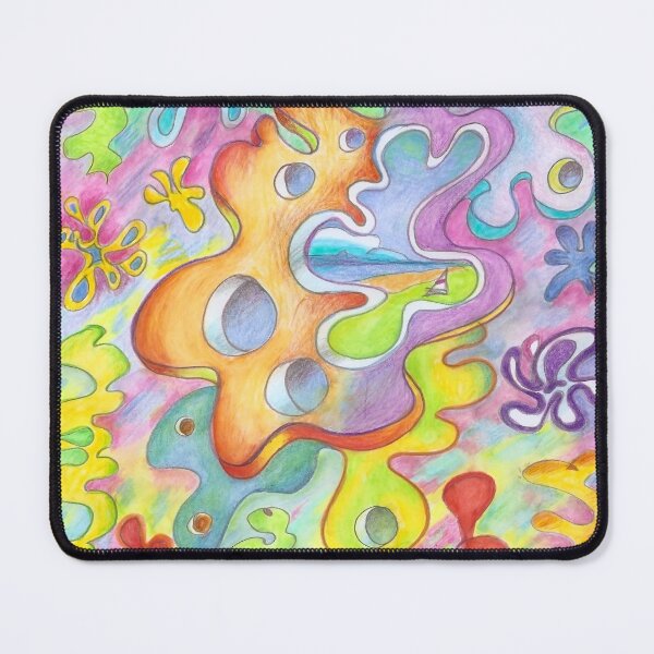 Item preview, flower power abstract designed and sold by Tereza Pilar Art.