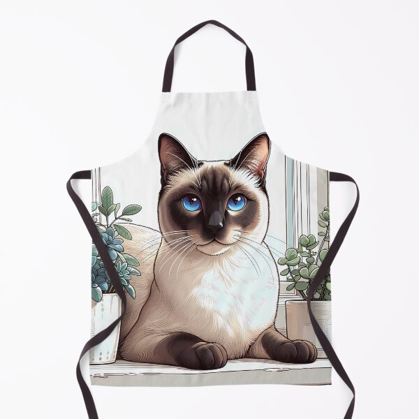 Item preview, Serene Siamese and the Succulent Sanctuary designed and sold by Felix Tanner.