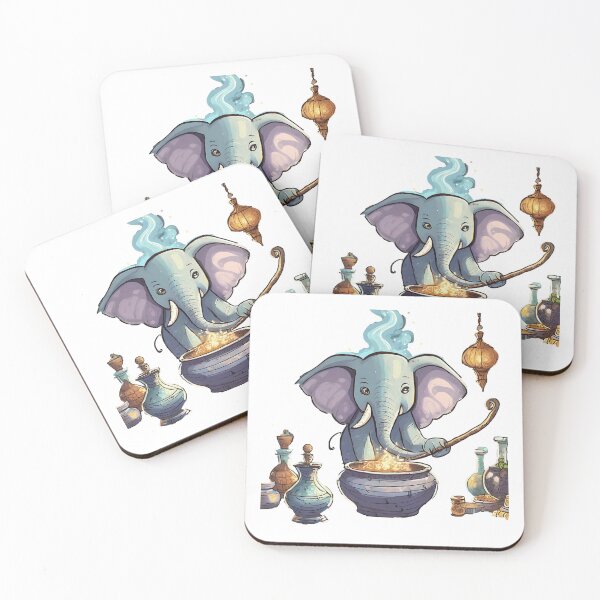 Item preview, Elixir de encantamiento de elefante etéreo designed and sold by omerfdln34.