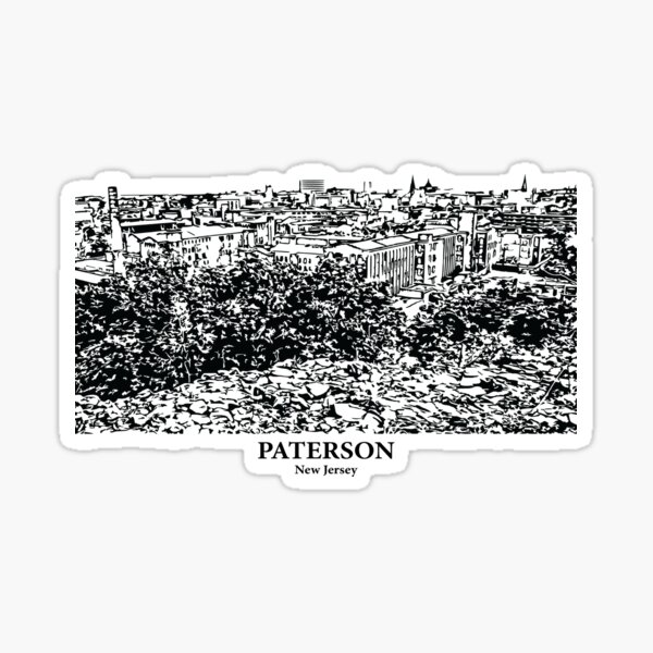 Vista previa del artículo con la obra «Paterson - Nueva Jersey», diseñado y vendido por Lakeric.