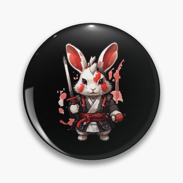 Item preview, Kawaii Samurai Rabbit designed and sold by Getup-clothing.